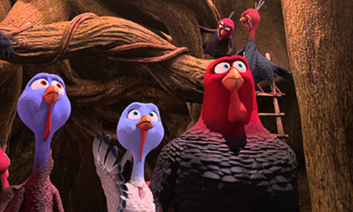 Turkeys in both Comedic and Adventurous Movies